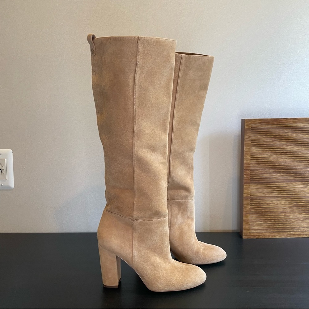Sam Edelman Caprice Suede Knee-High Boots